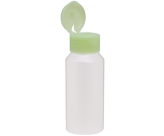 金鵄製作所 NK投薬瓶 60mL ワンタッチキャップ(ライトグリーン:竹) 目盛印刷なし 1箱(200本入) B3170-900TK 1箱(ご注文単位1箱)【直送品】