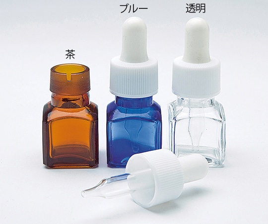 堀内製作所 スポイト薬瓶 9mL ブルー G-03 1個(ご注文単位1個)【直送品】