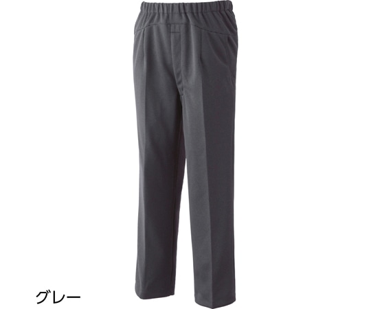 ケアファッション 紳士背中が出にくい深履きパンツ グレー3L 97610 1個（ご注文単位1個）【直送品】