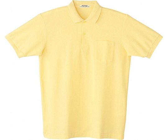 WHISEL（自重堂） 半袖ポロシャツ イエロー M 17 1枚（ご注文単位1枚）【直送品】