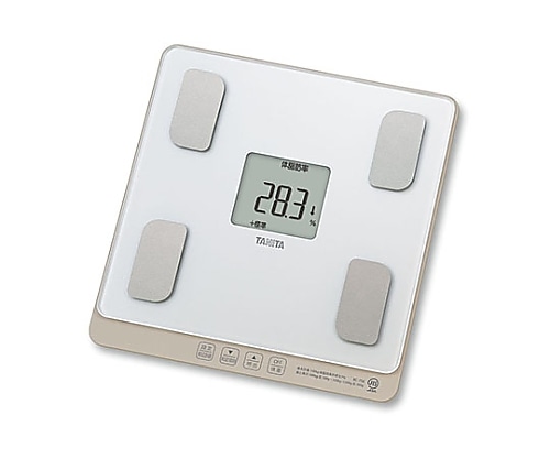 タニタ 体組成計 パールホワイト BC-758 1個(ご注文単位1個)【直送品】