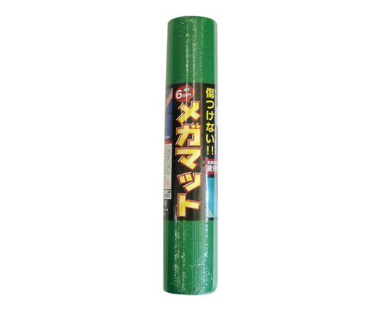カーボーイ 600x1800mm 滑り止めマット（グリーン） EA997RA-73 1枚（ご注文単位1枚）【直送品】