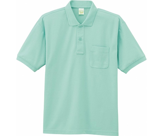 WHISEL（自重堂） 半袖ポロシャツ ミント グリーン 4L 85254 1枚（ご注文単位1枚）【直送品】