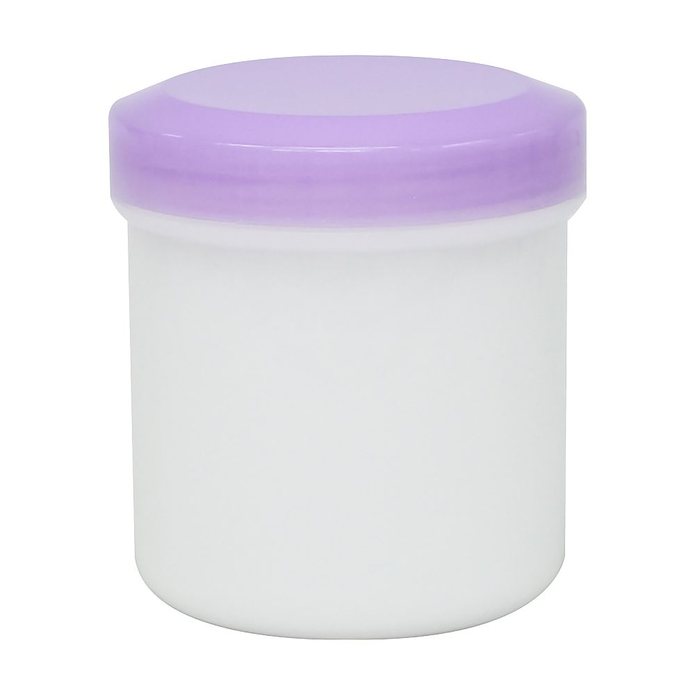 金鵄製作所 軟膏壷(軟膏容器・定量タイプ)50mL 紫 30個 AT50F-11 1袋(ご注文単位1袋)【直送品】