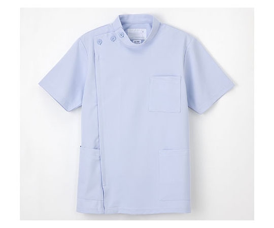 ナガイレーベン 男子横掛半袖 ブルー BL HO1967 1枚(ご注文単位1枚)【直送品】
