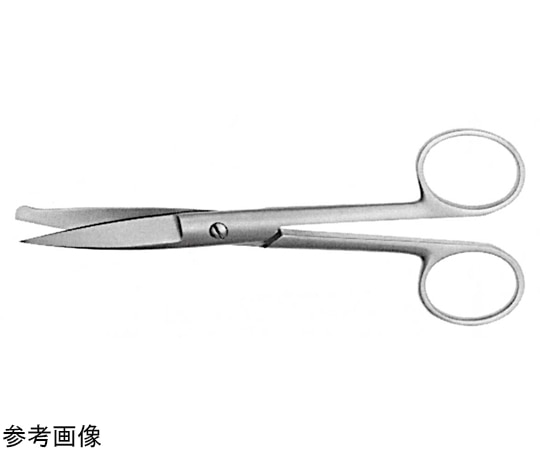 Leprex 直剪刀 片鋭片球（解剖剪刀） 130mm LB-7-130 1個（ご注文単位1個）【直送品】