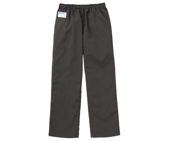 KAZEN 手術スラックス(男女兼用) チャコール SS 155-91 SS 1枚(ご注文単位1枚)【直送品】