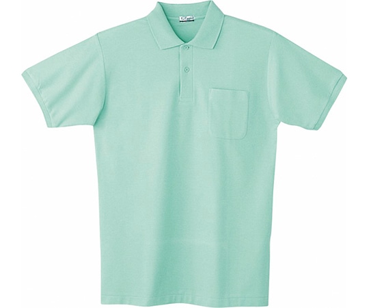 WHISEL（自重堂） 半袖ポロシャツ ミント グリーン S 24414 1枚（ご注文単位1枚）【直送品】