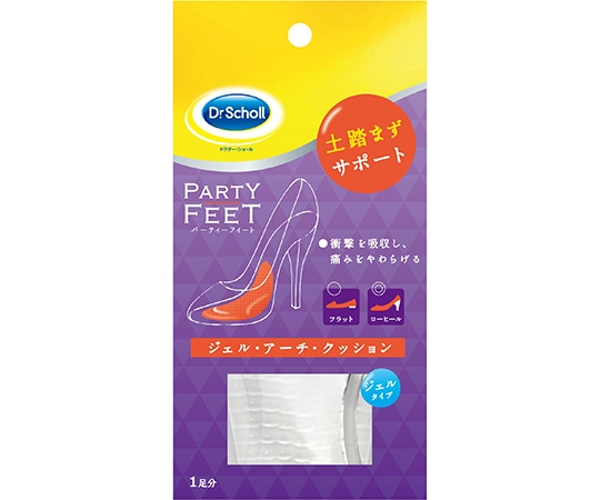 Scholl's Wellness Company ドクターショール パーティーフィート ジェル・アーチ・クッション 1足(ご注文単位1足)【直送品】