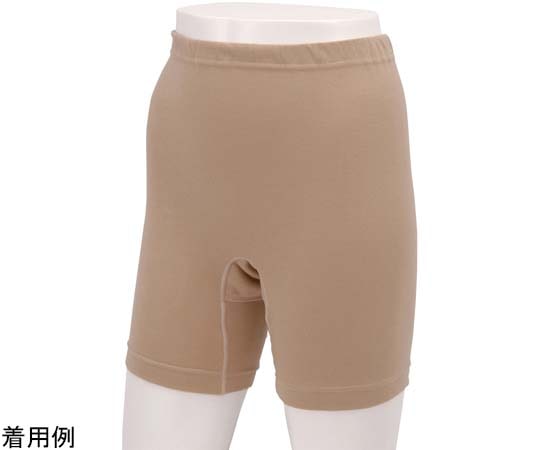 竹虎 ソフラピレンパンツ 3分丈 モカ M 102613 1枚(ご注文単位1枚)【直送品】