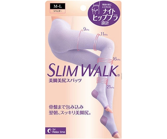 ピップ スリムウォーク 美脚美尻スパッツ M~L PH798 1個（ご注文単位1個）【直送品】