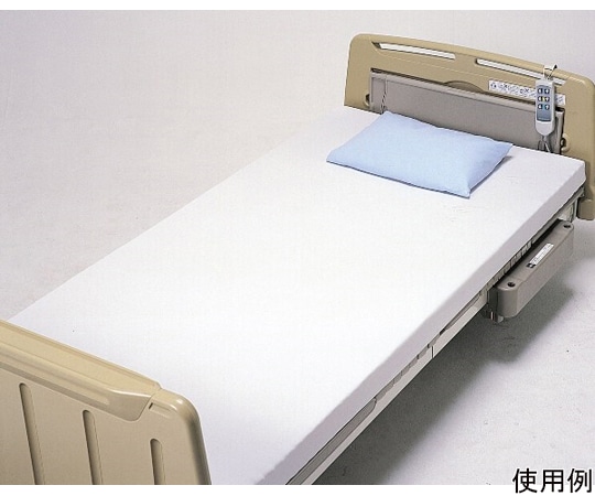 ニシキ(シニア・介護用品) ボックス防水全面シーツ ポケット 95×195cm H9717 1枚(ご注文単位1枚)【直送品】