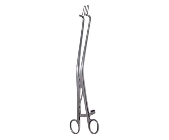 日本フリッツメディコ コーガン頸管鉗子 28cm 6mm G395-006 1本（ご注文単位1本）【直送品】