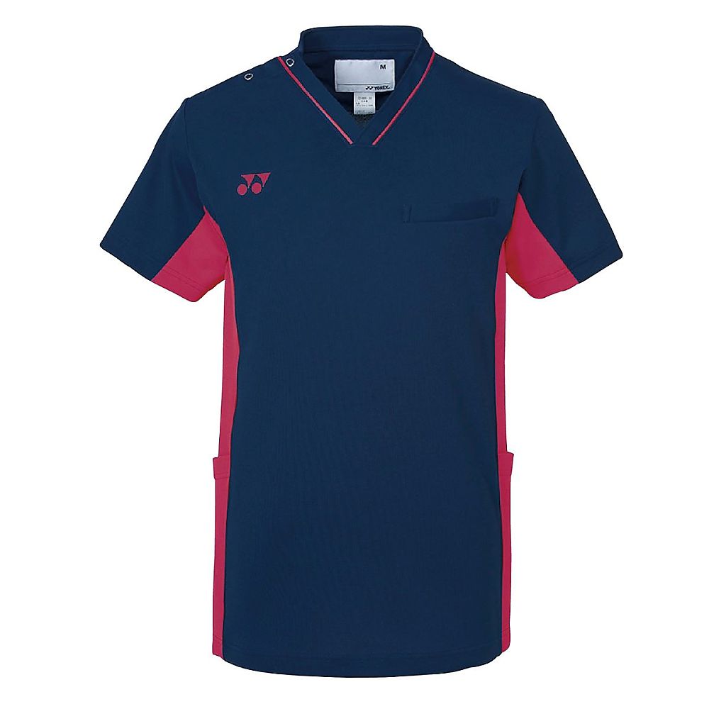 YONEX(トンボ) Mスクラブ ネイビー×バーガンディー LL(身丈74cm) CY800-816 LL 1枚(ご注文単位1枚)【直送品】