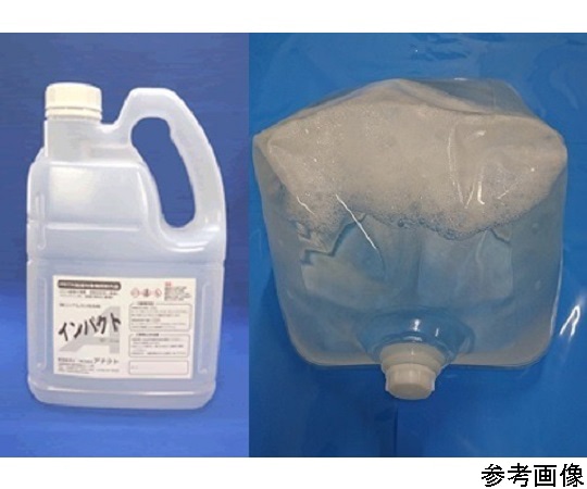アテクト アルカリ性洗剤インパクトA 2kg×4本入 3301052-10201 1箱（ご注文単位1箱）【直送品】
