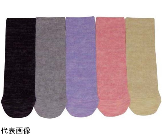 アサヒ 超ゆったりゴムかかとなしソックス ベージュ L LL 89120 1足（ご注文単位1足）【直送品】