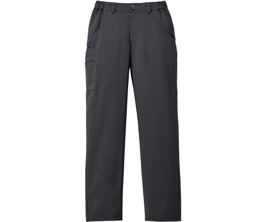 KAZEN 男女兼用パンツ チャコール SS 175-91 1枚（ご注文単位1枚）【直送品】