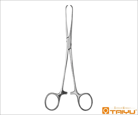 TAIYU（大祐医科工業） アリス鉗子 先細 BOX 先端幅5.5mm 全長19cm TY-729LF 1本（ご注文単位1本）【直送品】