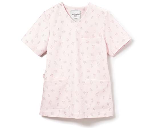 Classico(クラシコ) プリントスクラブ ピンク地×アニマルバルーン柄 LL 6071P2LL000000 1着(ご注文単位1着)【直送品】