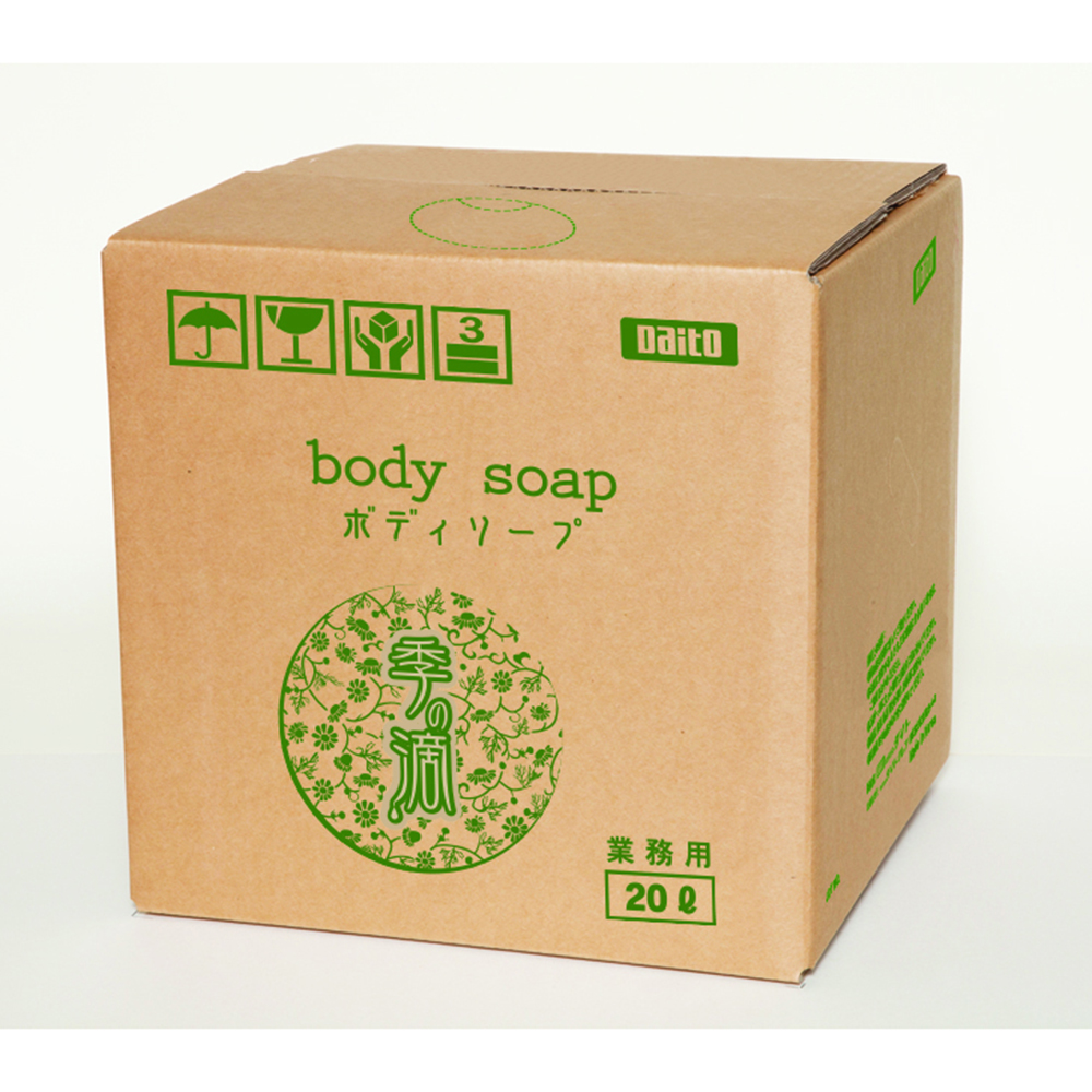 ダイト 季の滴 ボディソープ 20L（コック付）  1箱（ご注文単位1箱）【直送品】