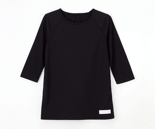 ナガイレーベン 男女兼用Tシャツ チャコール S LI-5097 1枚(ご注文単位1枚)【直送品】