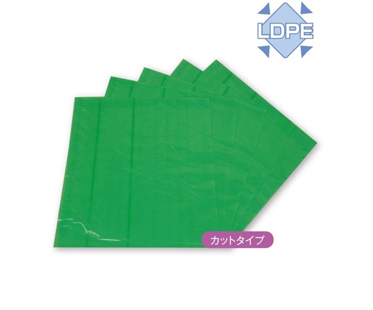 CML パラフィンシート（グリーン） 200枚（32ミクロン） P050410 1箱（ご注文単位1箱）【直送品】