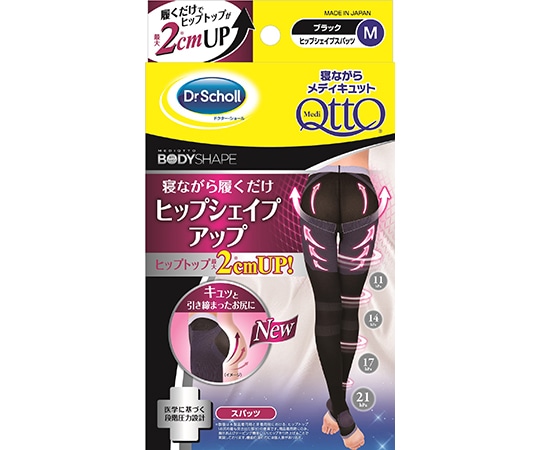 レキットベンキーザー・ジャパン ドクターショール 寝ながらメディキュット ヒップシェイプスパッツ M  1足（ご注文単位1足）【直送品】