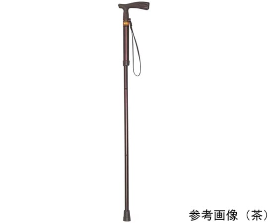 日進医療器 アルミ製 T字杖（伸縮・折りたたみ式） 小 ブルー TY126F=815-NB 1本（ご注文単位1本）【直送品】
