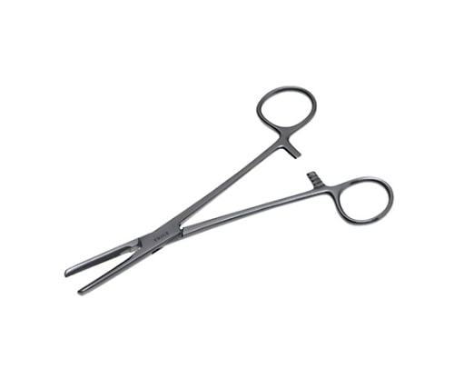 日本フリッツメディコ チューブ鉗子 アヤスジ・T 18cm F081-1094 1個（ご注文単位1個）【直送品】