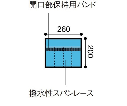 日昭産業 滅菌ポケット（4ポケット） 1セット（60枚×2箱入） 25306 1セット（ご注文単位1セット）【直送品】