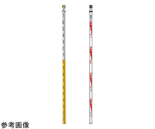 アズワン アルミスタッフ 5m×3段 388-55 1個（ご注文単位1個）【直送品】