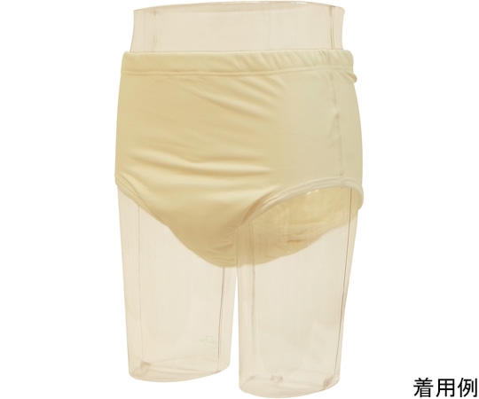 ニシキ（シニア・介護用品） デラックス安心ショーツ300 女性用 L ベージュ H4946-L-BE 1枚（ご注文単位1枚）【直送品】