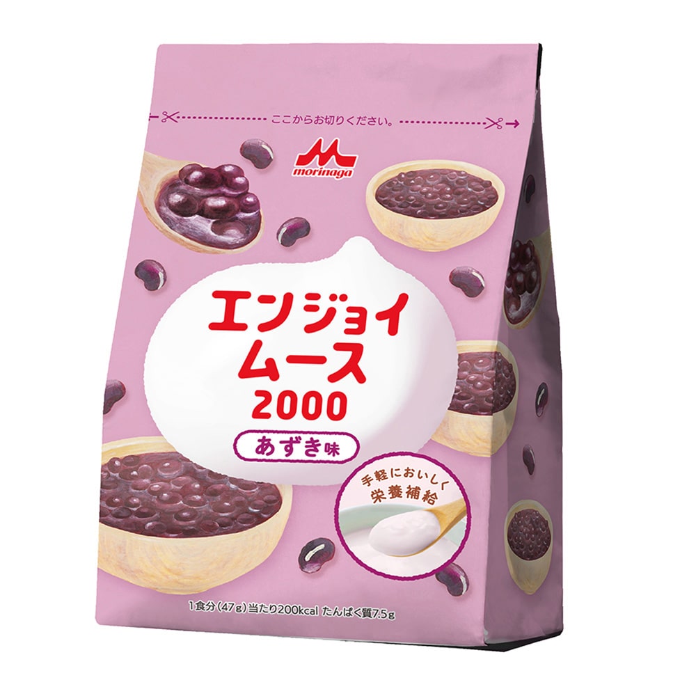 森永乳業クリニコ エンジョイムース2000 バラエティーセット 1箱(4種×各2袋入) 1箱※軽 (ご注文単位1箱)【直送品】