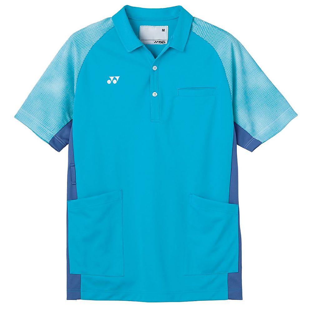 YONEX（トンボ） Mケアワークシャツ ブルー S（身丈67cm） CY304-76 S 1枚（ご注文単位1枚）【直送品】