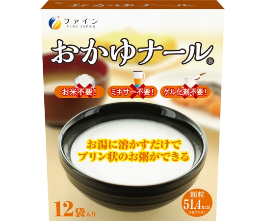 ファイン（食品） おかゆナール（プリン状のお粥） 13.5g 12包×30箱入 1ケース※軽 (ご注文単位1ケース）【直送品】