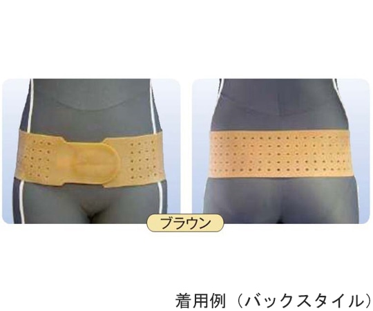 アシスト 丸型骨盤バンド スレンダー ブラウン LL 15250 1本(ご注文単位1本)【直送品】