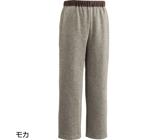ケアファッション 紳士おしりスルッとニットパンツ モカ L 89593 1枚(ご注文単位1枚)【直送品】