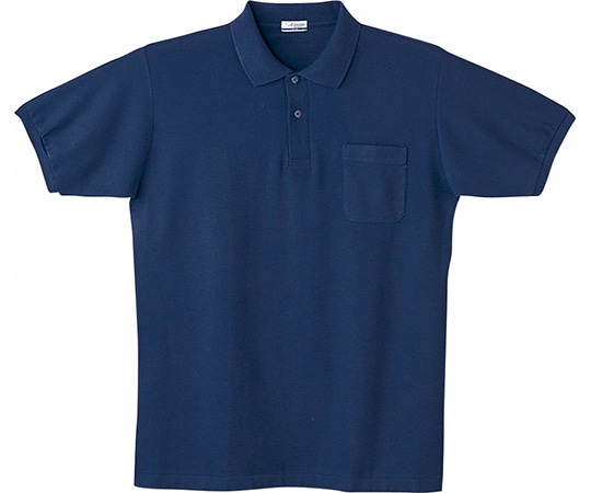 WHISEL(自重堂) 半袖ポロシャツ ネービー S 24414 1枚(ご注文単位1枚)【直送品】