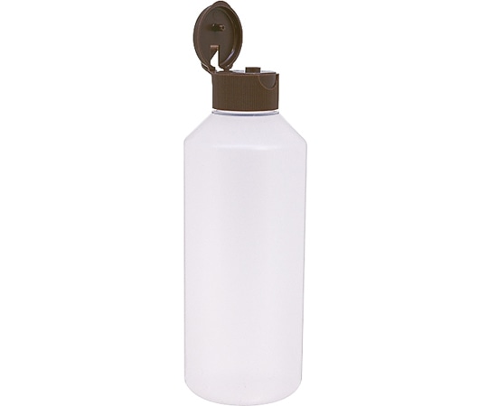 金鵄製作所 NK投薬瓶 200mL ワンタッチキャップ(ブラウン:茶) 目盛印刷なし 1箱(100本入) B31C0-900BR 1箱(ご注文単位1箱)【直送品】