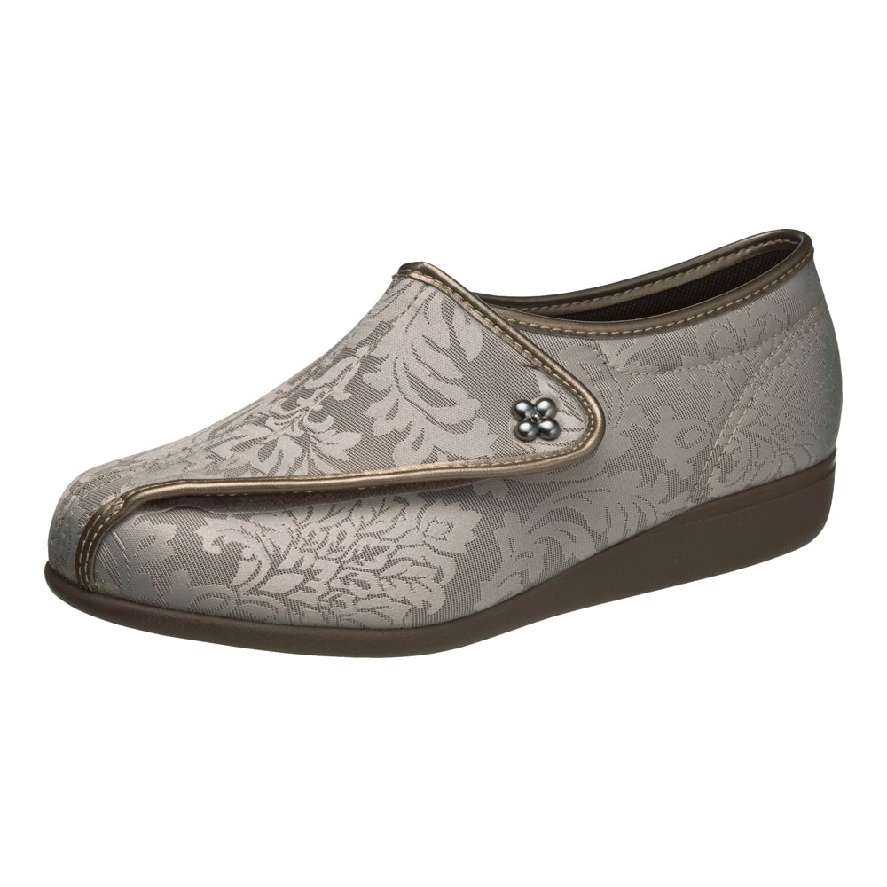 アサヒシューズ 快歩主義 L011-5E グレージュガラ 22cm KS23147AA 1足（ご注文単位1足）【直送品】