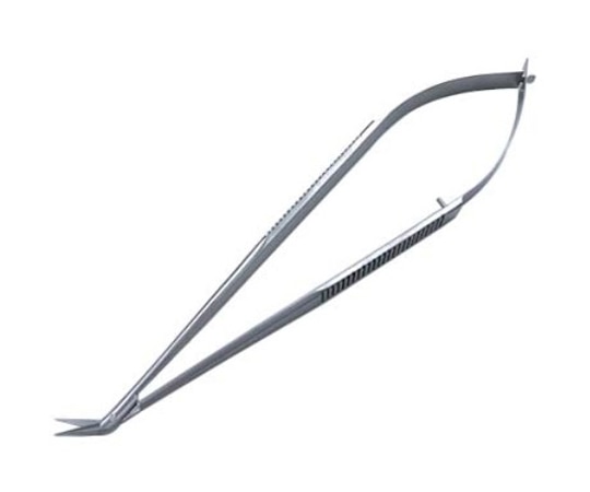 日本フリッツメディコ マイクロ剪刀 18cm 45度 B036-0101 1本(ご注文単位1本)【直送品】