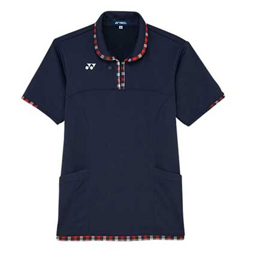YONEX（トンボ） レディスニットシャツ ネイビー LL（身丈68cm） CY303-88 LL 1枚（ご注文単位1枚）【直送品】