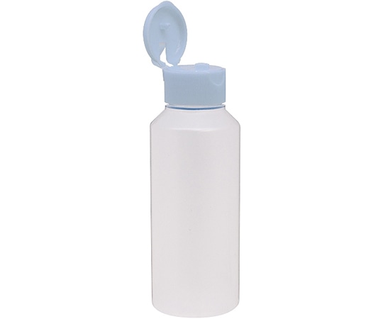 金鵄製作所 NK投薬瓶 100mL ワンタッチキャップ（スカイブルー:水） 目盛印刷なし 1箱（200本入） B31A0-900AQ 1箱（ご注文単位1箱）【直送品】