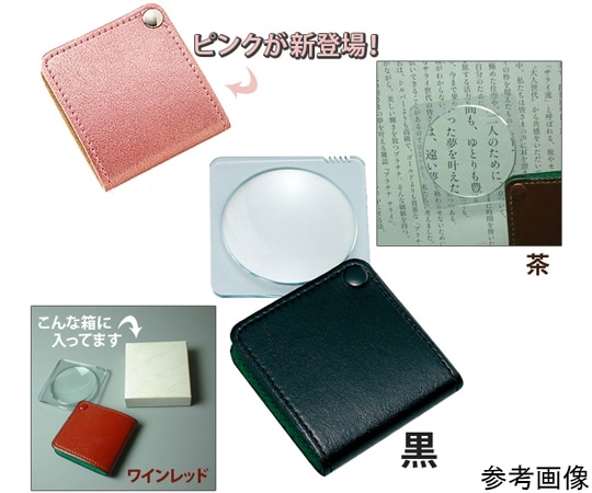池田レンズ工業 ポケットルーペ 3.5倍 50mm 黒 3155 1個（ご注文単位1個）【直送品】