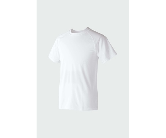 帝健 COOLSYSTEMR冷感インナー半袖シャツ Lサイズ CTST61W（L） 1枚（ご注文単位1枚）【直送品】
