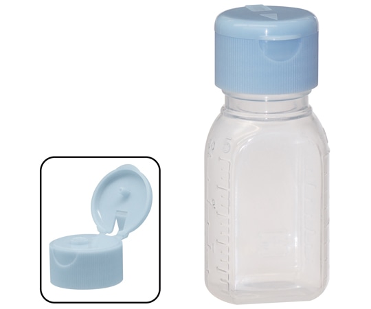 金鵄製作所 小判型投薬瓶 30mL ワンタッチキャップ（スカイブルー:水） 200本入 23000-002 1箱（ご注文単位1箱）【直送品】