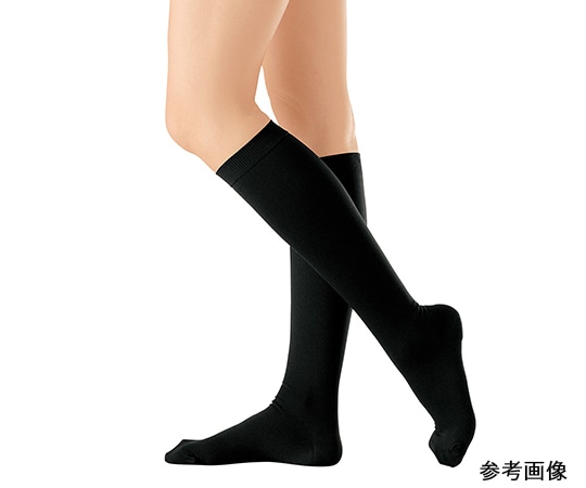 アルケア アンシルクR・ビバナス ハイソックス ブラック L 18311 1箱（ご注文単位1箱）【直送品】