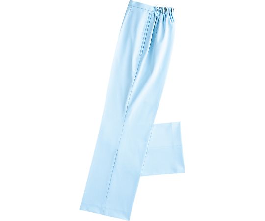 KAZEN レディススラックス サックス 4L 269-11 4L 1枚（ご注文単位1枚）【直送品】