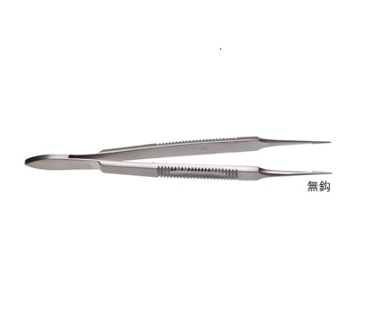日本フリッツメディコ 形成スーパーデリケートピンセット 11.5cm PH付 無鈎 EF-2103 1本（ご注文単位1本）【直送品】