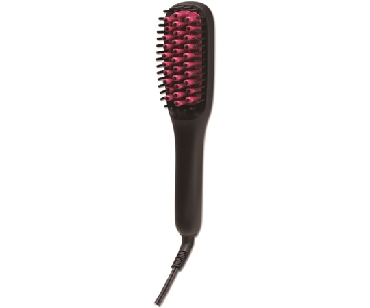 macros スタイリングヘアブラシアイロン ラクサリー ブラックパープル MEBL-125BP 1個(ご注文単位1個)【直送品】